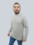 Erkek Ottoman Uzun Kol Gri Sweatshirt 3