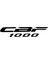 Cbf 1000 Motorsiklet Sticker 1