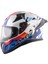 Apex Prism Kask Pearl White Blue 1