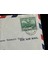 Uçak Postası Air Mail 1936 -1952 Yılından British Guiana'dan Amerika'ya Postalanmış 24 Cent Pullu 2