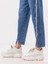 Kız Çocuk Ara Püsküllü Denim Mom Jean Pantolon 4
