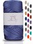 Premium 100 gr Polyester Makrome Ipi Kot Mavisi 2mm - 120 M Supla Ip ve Çanta Ipliği 1