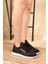 Bağcıklı File Sneakers Spor Ayakkabı SİYAH 10