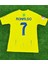 Yeni Sezon Al Nassr Cristiano Ronaldo Yetişkin Forması Zyn 3
