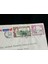 Ingiliz Sömürge Uçak Postası Air Mail 1952 Yılında Jamaika'dan Ingiltere'ye Postalanmış 3