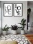 Step&maker Çift Katmanlı (3d) 'home & Love Ikili Set' - Ahşap Çerçeveli Mdf Tablo 3