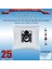 Beko Bks 9234 - Bks 9534 - Bks 9537 - Bks 9537 Y - Bks 9540 - Bks 9540 B - Bks 9545 - Bks 9550 - Bks 9550 P - Bks 9555 - Bks 9555 Y Elegance Uygun 25 Adet Süpürge Toz Torbası 200220 1
