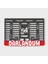 Darlandum 3D Kabartmalı Pleksi Motor Plakalığı 1