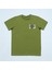 Erkek Çocuk Kısa Kollu Tişört - 16798 - Yeşil 1