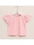 Kız Çocuk Kısa Kol Tişört - 32506 - Pembe 1