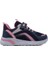 Lacivert Cırt Cırtlı Unisex Çocuk Spor Ayakkabı 2