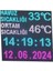 Sanec Dijital Havuz Sıcaklık Saat Tarih Tabelası (Kasa Ölçüsü: 70X70 Cm) 1