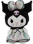 Kabarık Kuromi Prenses Yay Peluş Yumuşak Anime Karikatür Ragdoll (Yurt Dışından) 1