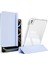 ​​​ iPad Uyumlu Pro 11 2024 Kılıf Magnetik Ayrılabilen Airbagli Htstore Sliding Tablet Kılıfı-Mavi Açık 1