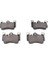 Fren Balata Arka Vw Touareg 6.0i W12 2002-2010/ Audı Q7 3.0 Tfsı 2006-/ Q7 4.2 Fsı 2006-/ Q7 3.0 V12 Tdı 2006-/ Porsche Cayenne 3.2i 2002-2010/ Cayenn 1