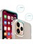 iPhone 12 Pro Max Ultra Koruma Sağlayan Sert ve Şeffaf Gard Premium Silikon Kılıf 4