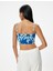 Askılı Çiçekli Büstiyer Arkası Gipeli Slim Fit 4
