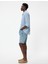 Slim Fit Kot Şort Bermuda Cep Detaylı Pamuklu 1