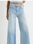 Geniş Paça Kot Pantolon Yüksek Bel Cepli - Bianca Wide Leg Jeans 5
