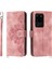 Samsung Galaxy S20 Ultra Kabartmalı Bileklik Çoklu Kredi Için Flip Case (Yurt Dışından) 1
