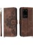 Samsung Galaxy S20 Ultra Kabartmalı Bileklik Çoklu Kredi Için Flip Case (Yurt Dışından) 1