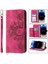 Samsung Galaxy S24 Ultra Kabartmalı Çoklu Kredi Kartı Yuvaları Için Flip Case (Yurt Dışından) 1