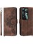 Oppo Oppo 11F Darbeye Dayanıklı Kabartmalı Çoklu Kredi Kartı Yuvaları Için Flip Case (Yurt Dışından) 1