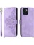 Iphone 15 Için Flip Case Darbeye Bileklik Kabartmalı Çoklu Kredi (Yurt Dışından) 3