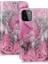 Samsung Galaxy A22 5g Manyetik Kart Yuvaları Tutucu Mermer Pu Için Flip Case (Yurt Dışından) 5