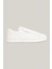 Erkek Low Cups Deri Beyaz Sneaker 1