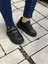 Noah Siyah Garantili Unisex Çocuk Cırtlı Rahat Günlük Sneaker Ayakkabı Noah-6327 5