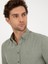 Erkek Açık Yeşil Slim Fit Uzun Kollu Gömlek 50256919-VR092 7