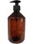 Amber Plastik Pompalı Şişe 500 ml 100 Adet 1
