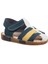 231-107 Lacivert Sarı Çocuk Sandalet 1
