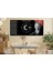 Atatürk ve Istiklal Marşı Yatay Ortadan Saatli Vatan Temalı Cam Tablo 014 YSOV014 4
