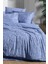 Prado Mavi King Size (Battal Boy) %100 Pamuk Mood Comfort Nevresim Takımı 2