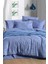 Prado Mavi King Size (Battal Boy) %100 Pamuk Mood Comfort Nevresim Takımı 3