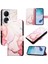 Onur X7B 5g/4g Mermer Desen Pu Deri Cüzdan Kickstand Için Kılıf (Yurt Dışından) 4