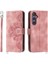 Samsung Galaxy S24 Bileklik Darbeye Dayanıklı Kabartmalı Çoklu Için Flip Case (Yurt Dışından) 2