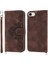 Iphone 7/8 Için Flip Case Çoklu Kredi Kartı Yuvaları Bileklik Kabartmalı (Yurt Dışından) 5