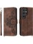 Samsung Galaxy S24 Ultra Kabartmalı Çoklu Kredi Kartı Yuvaları Için Flip Case (Yurt Dışından) 1