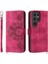 Samsung Galaxy S24 Ultra Kabartmalı Çoklu Kredi Kartı Yuvaları Için Flip Case (Yurt Dışından) 3