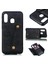 Cüzdan Kılıf Için Huawei P20 Lite Buit Demir Kickstand Kart Tutucu Cüzdan (Yurt Dışından) 1