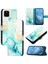 Google Piksel 5 Xl Cüzdan Pu Deri Kickstand Mermer Desen Için Kılıf (Yurt Dışından) 5