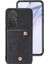 Huawei P50 Pro Kart Tutucu Buit Için Cüzdan Durumda Demir Cüzdan Durumda (Yurt Dışından) 1
