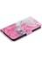 Samsung Galaxy S24 Manyetik Kart Yuvaları Tutucu Mermer Desen Için Flip Case (Yurt Dışından) 3