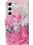 Samsung Galaxy S24 Manyetik Kart Yuvaları Tutucu Mermer Desen Için Flip Case (Yurt Dışından) 4