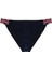 Geometrik Lastikli Siyah Bikini Altı 1