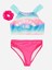 Degrade Baskılı Kız Çocuk Bikini Takım 1