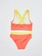Turuncu Sarı Kız Çocuk Bikini Takım Db200745bt 2
